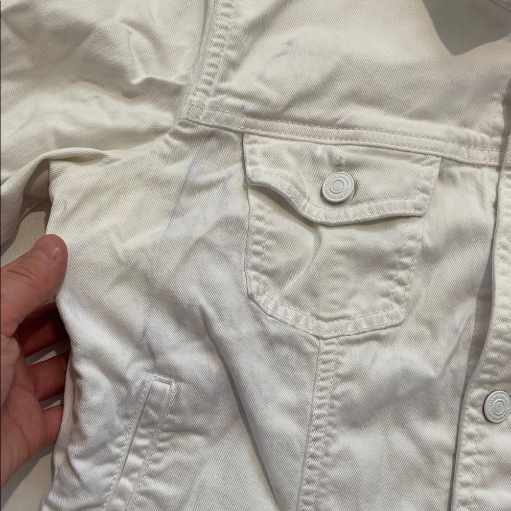 Tommy Bahama Women's White Denim Jacket - Picture 4 of 7